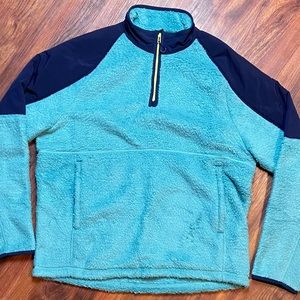Outerknown Skyline Sherpa Fleece Quarter Zip L